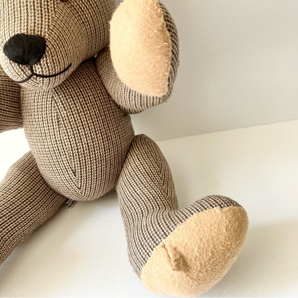 🎁5/$25 Vintage 1984 Nancy Holmes Southerland Handmade Jointed Teddy … - Picture 4 of 11